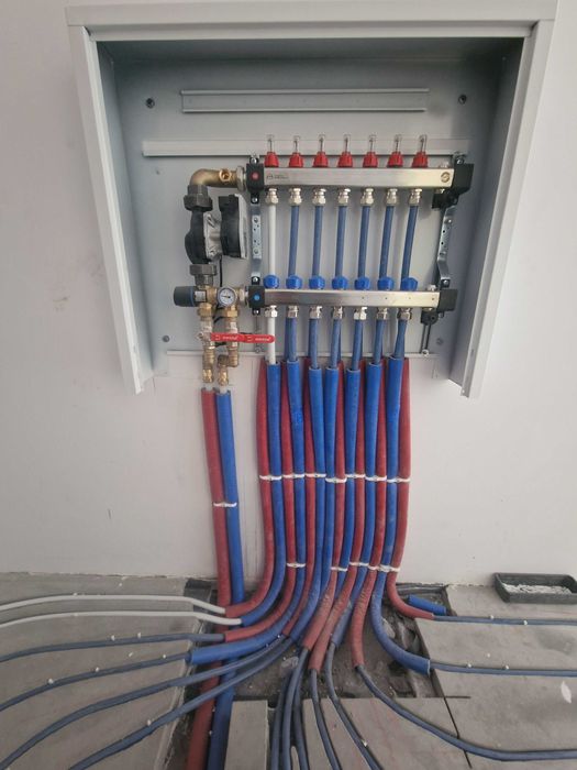 Frezowanie posadzki pod ogrzewanie podłogowe