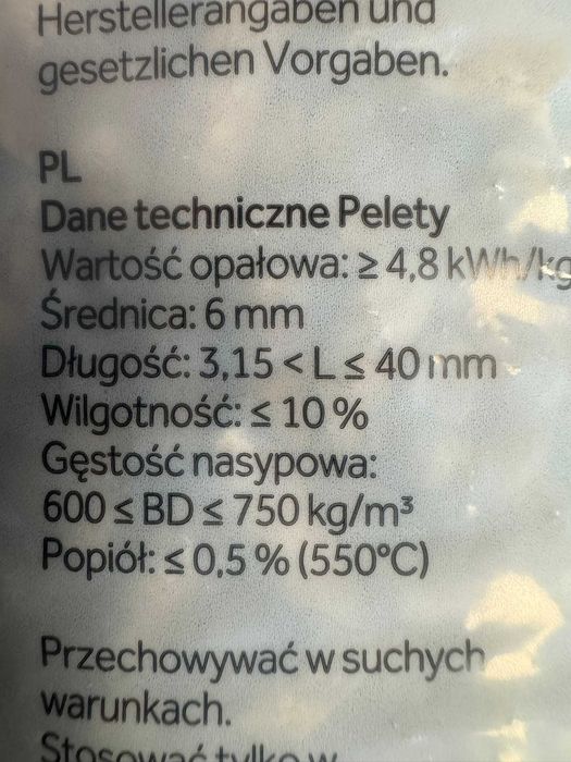 Pellet Timber pelet drzewny EnPlusA1 Olczyk Lava