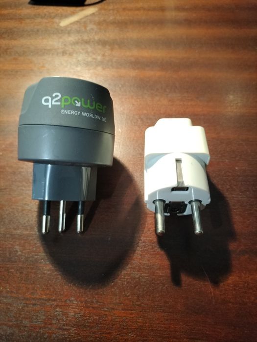 Adaptadores para fichas elétricas