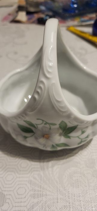 Koszyczek porcelanowy Bavaria Porzellan KPM Germany ręczna robota