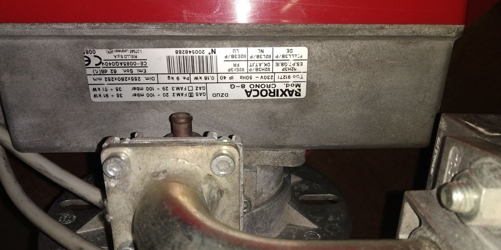 Queimador baxiroca crono 8G