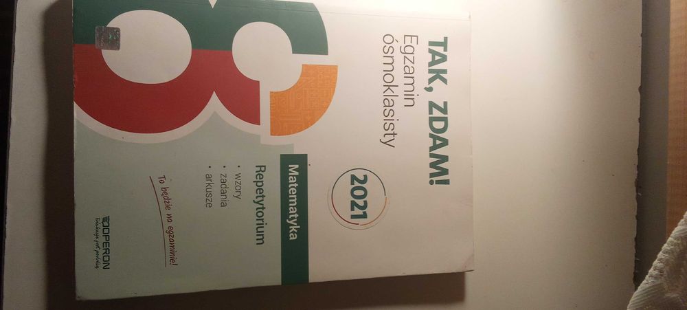 Tak, zdam! Egzamin ósmoklasisty matematyka Operon