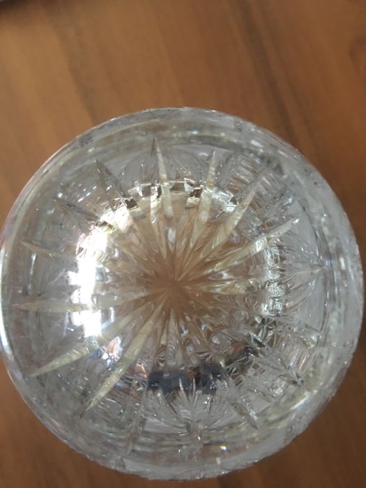 Wazon kryształowy z PRL - u