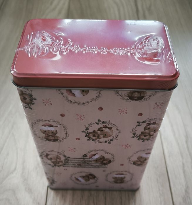 Puszki prostokątne metalowe