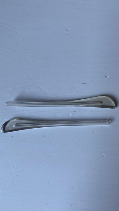 Zauszniki do okularów przezroczyste