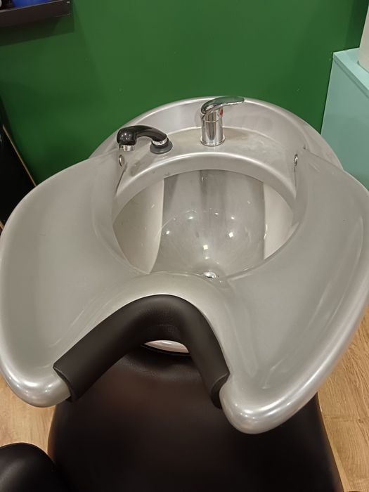 Rampa de lavagem profissional para cabeleireiro/barbearia — excelente