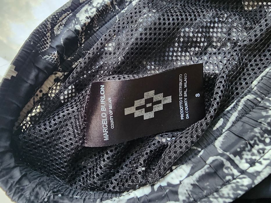 Шорты плавки пляжные купальные Marcelo Burlon