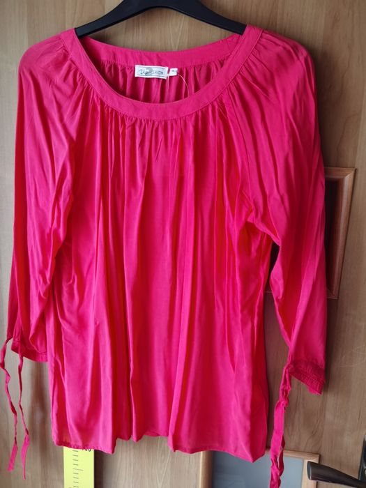 Bluzka, tunika z wiskozy rozm. XL, ok. 46, Up Fashion