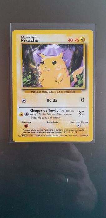 Várias Cartas Pokemon