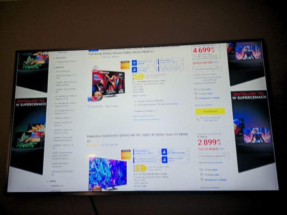 Telewizor Samsung UE55MU6472 4K Tizen smart 55" sprawny