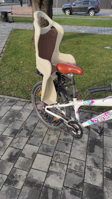 Велосипед 24” для підлітка / невисокого дорослого + дитяче велокрісло