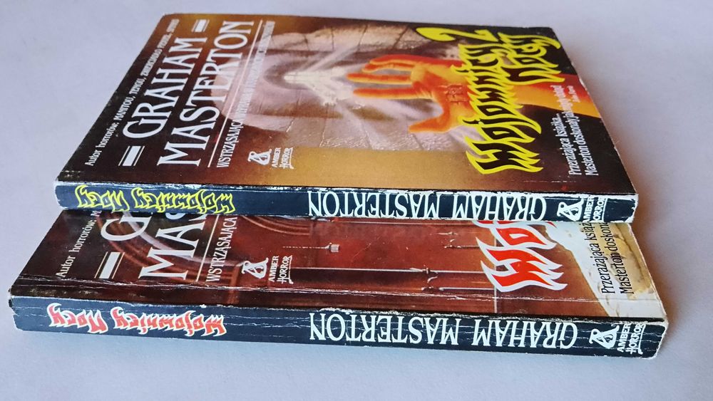 G. Masterton "Wojownicy Nocy" 1, 2, wydanie pierwsze 1991