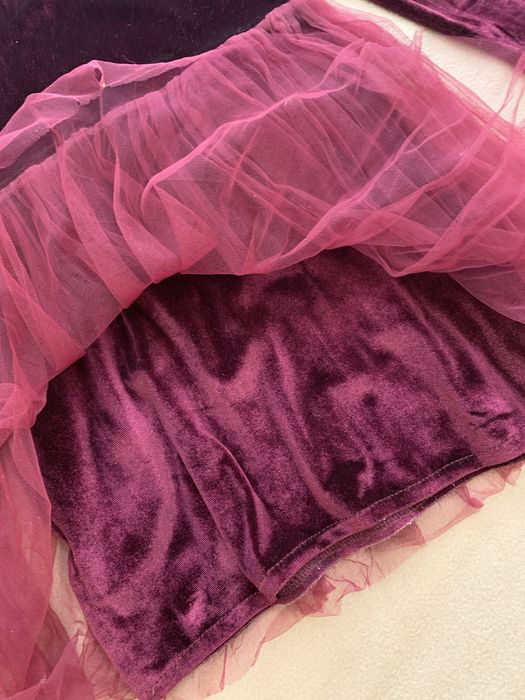 Оксамитова бархатна сукня