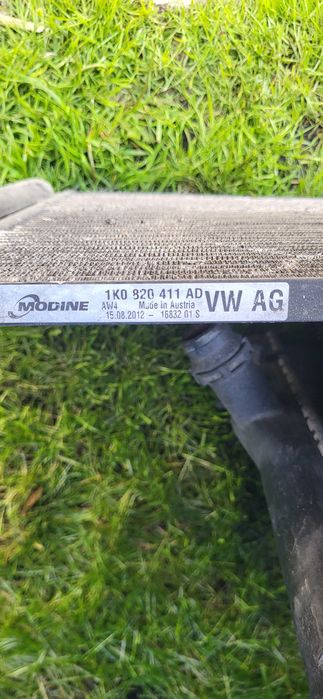 Belka zderzaka przód Octawia 2 + 3 chłodnice + osłona wentylatora.