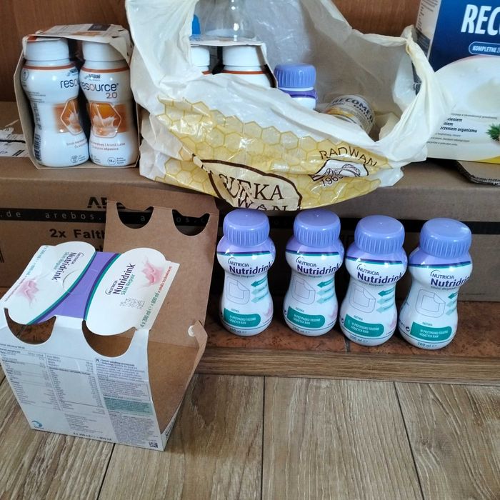 Nutridrinki skin repair na rany, odleżyny