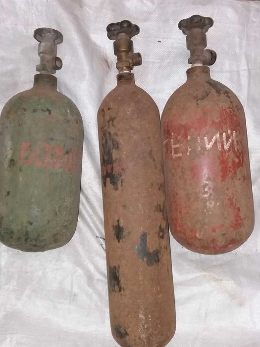 Газовый баллон небольшой