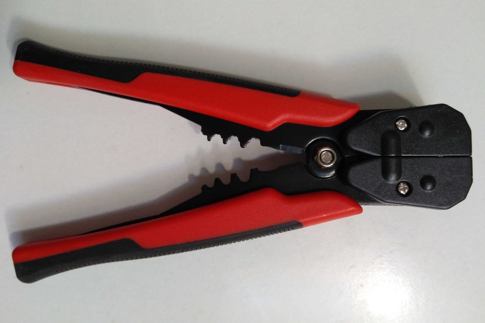 Alicate de cravar conector fio elétrico, ferramenta multifuncional