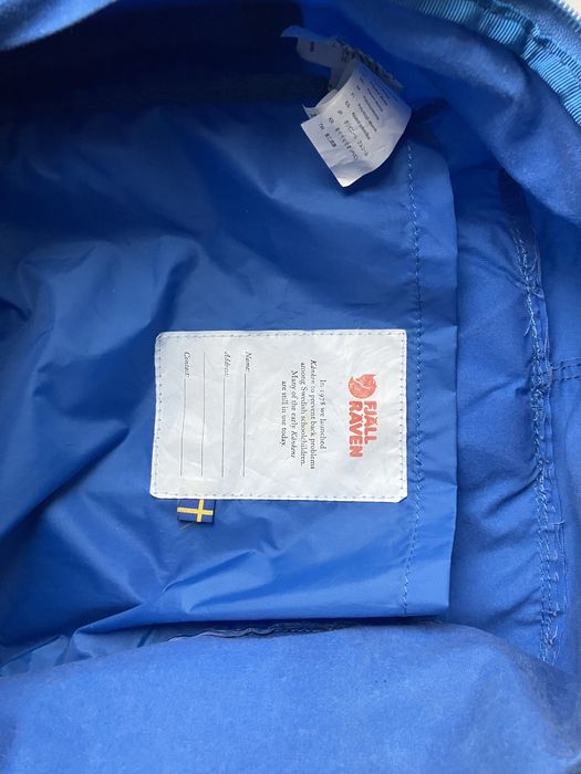 Plecak Fjallraven Kanken  do szkoly pracy podrozny niebieski