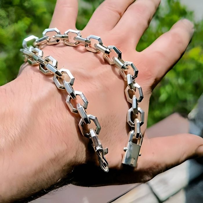 Срібний браслет 50г чоловічий мужской серебряный браслет 925 серебро