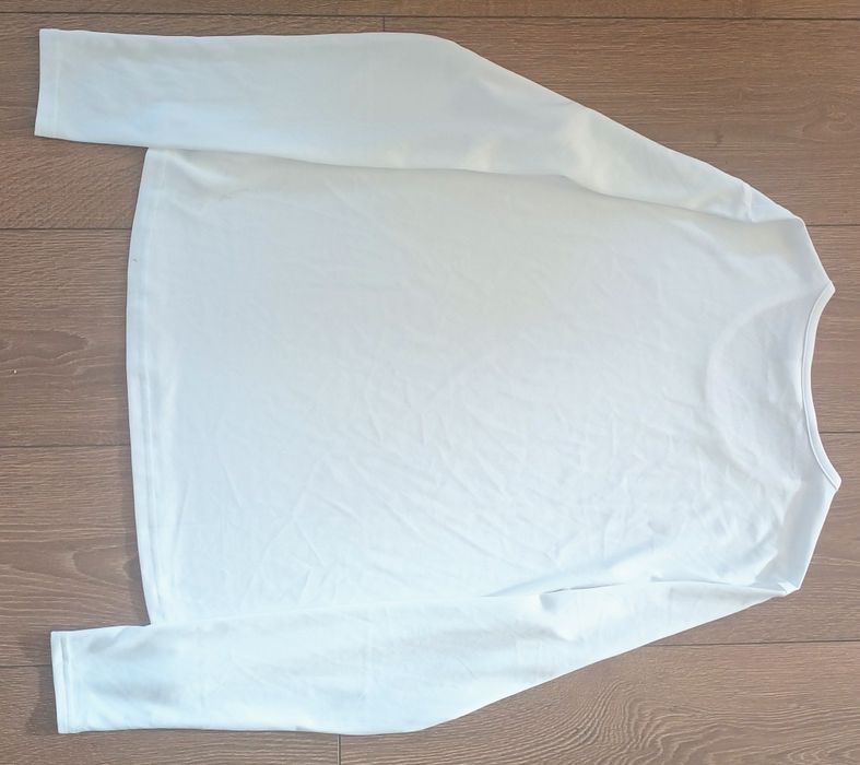 Koszulka gymshark longsleeve biały M