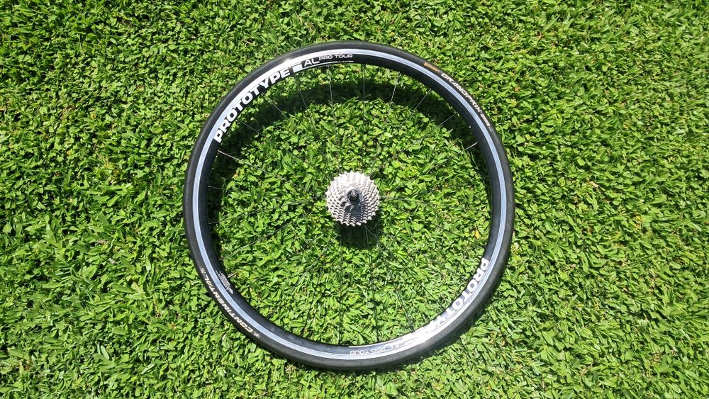 Rodas bicicleta estrada novas