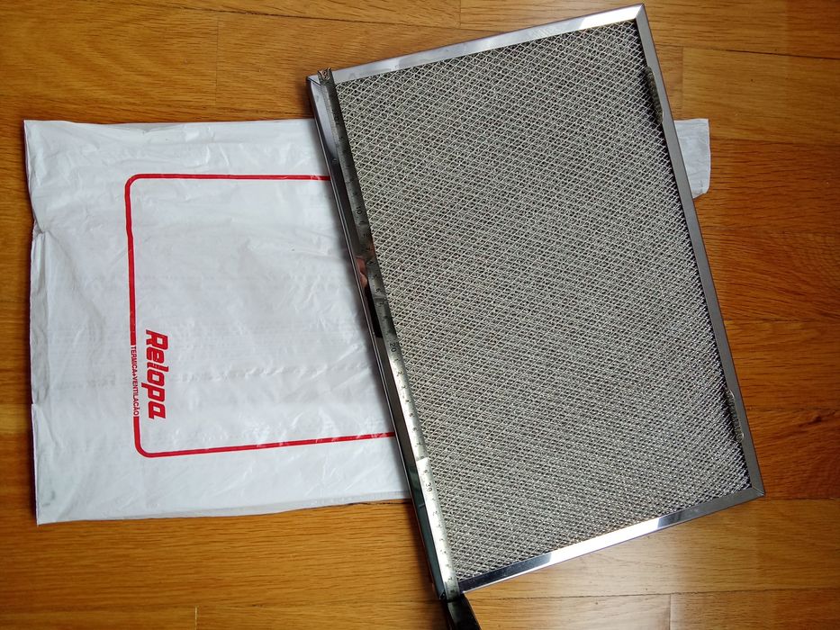 Filtro exaustor aço inoxidável