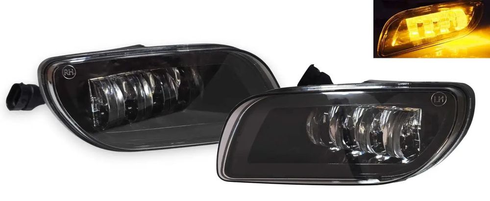 Протитуманні фари Chevrolet Lacetti 70W ПТФ Led туманки Лачетті Хетчбе