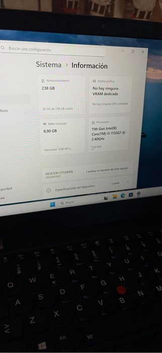 Tinkpad i5 11 gen