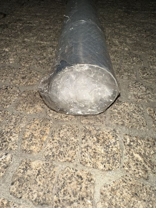 Tubo inox queda de agua