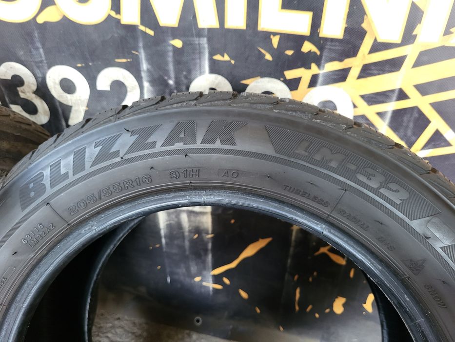 Opony zimowe 205/55/16 Bridgestone