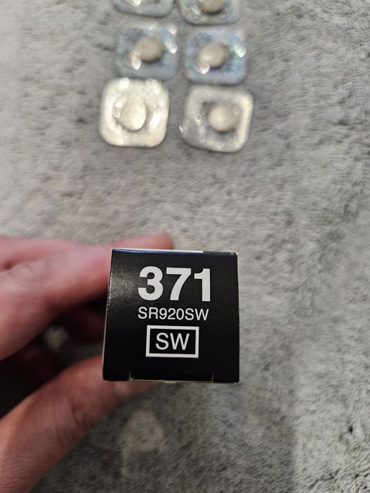 Baterie do zegarków 371,920.Zestaw