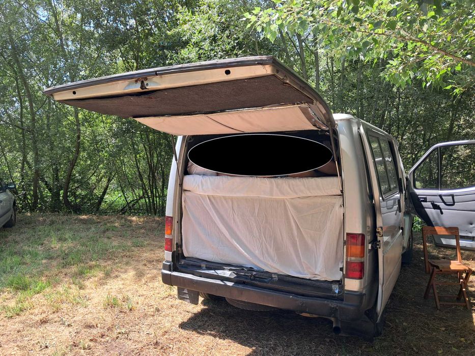 Ford Transit 1992 – 7 Lugares / Furgão / Campervan – Super Versátil!