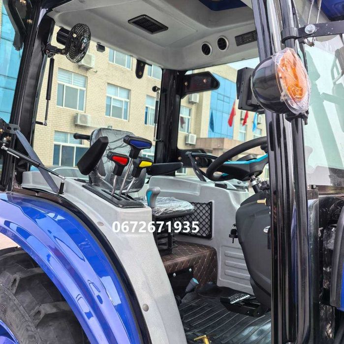 Мінітрактор Файтер TE-504CRD з кондиціонером, реврерсом Доставка-0 грн