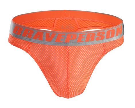 Stylowe Męskie Kąpielówki Stringi Brave Person - L