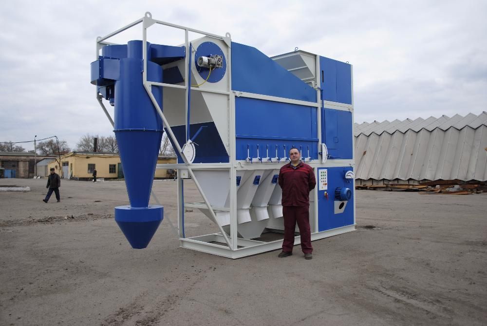 Віялка зернова (очистка зерна) - сепаратор САД-150 з циклоном