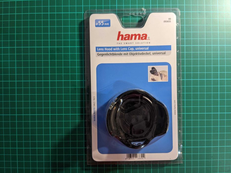 Parasol + tampa HAMA 55mm