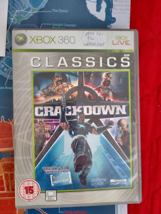 Crackdown PL xbox 360 stan idealny bez rys