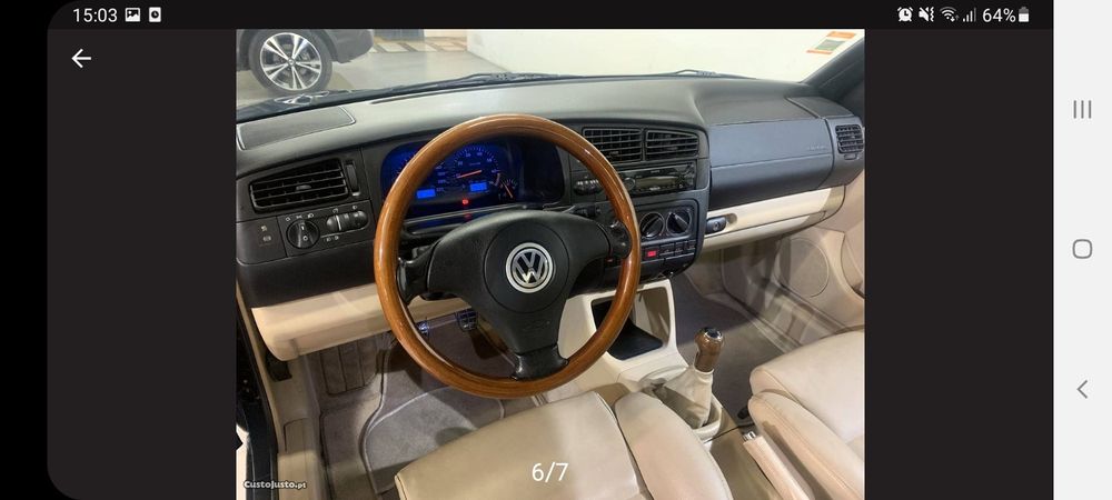 VW Golf cabrio 2.0i