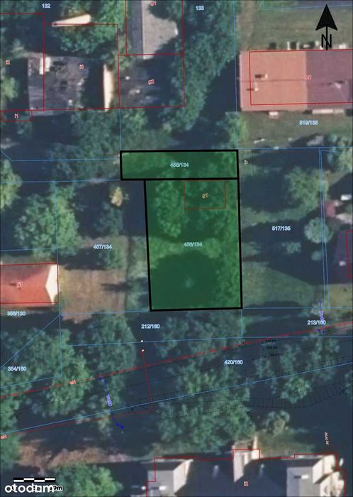 Syndyk sprzeda nieruchomość gruntową, działki ew. 458/134, 456/134