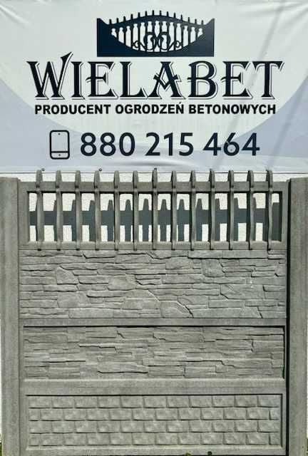 Betonowy słupek do siatki