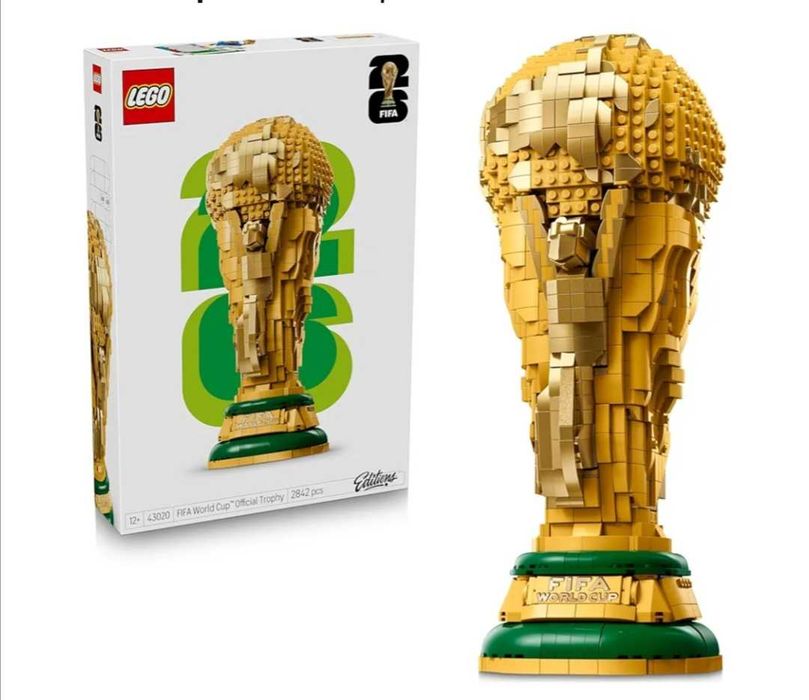 Cromos, Lego, estátua mundial