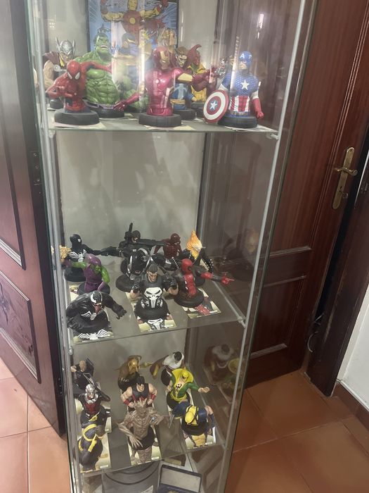 Colecao completa 27 bustos marvel mais fasciculos
