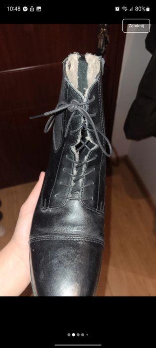 Zimowe buty jeździeckie