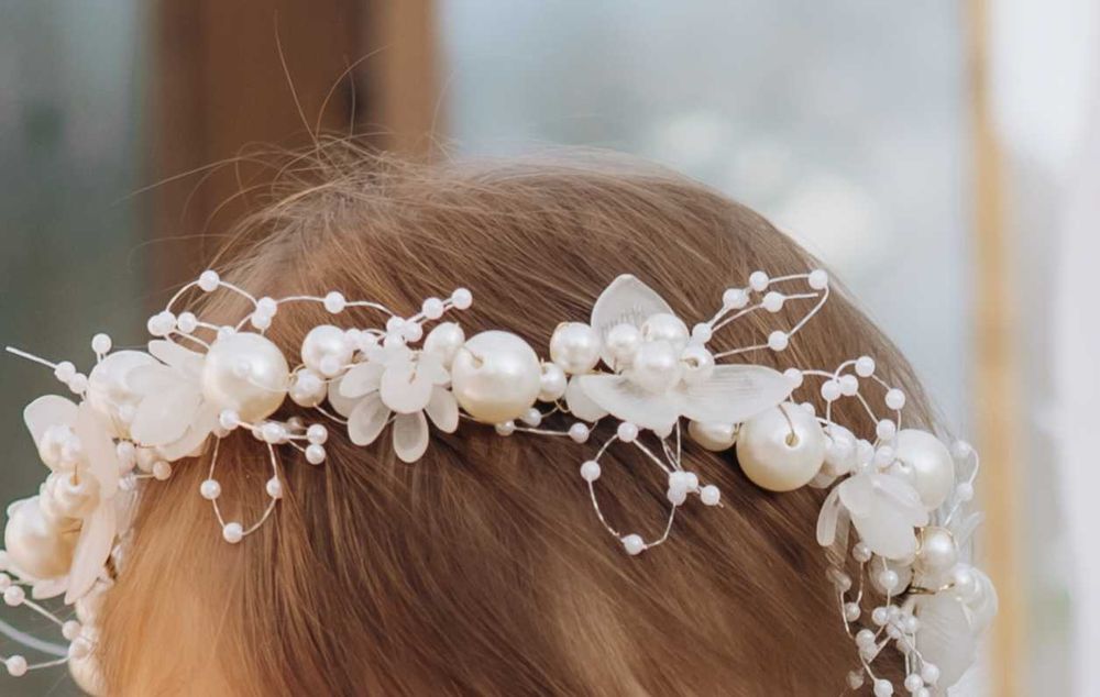 Elegancka opaska / wianek do włosów