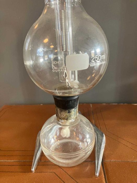 Cafeteira a vácuo Schott Duran com queimador