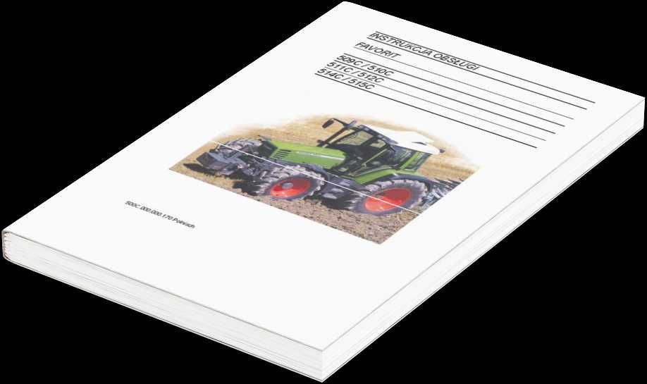 ciągnik Instrukcja obsługi Fendt Favorit 511C 511 C PL 512C 512