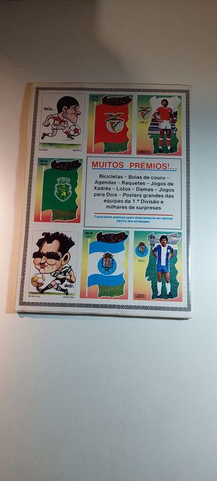 Ídolos de Portugal 1980/81 (Mabilgráfica) | Caderneta Completa