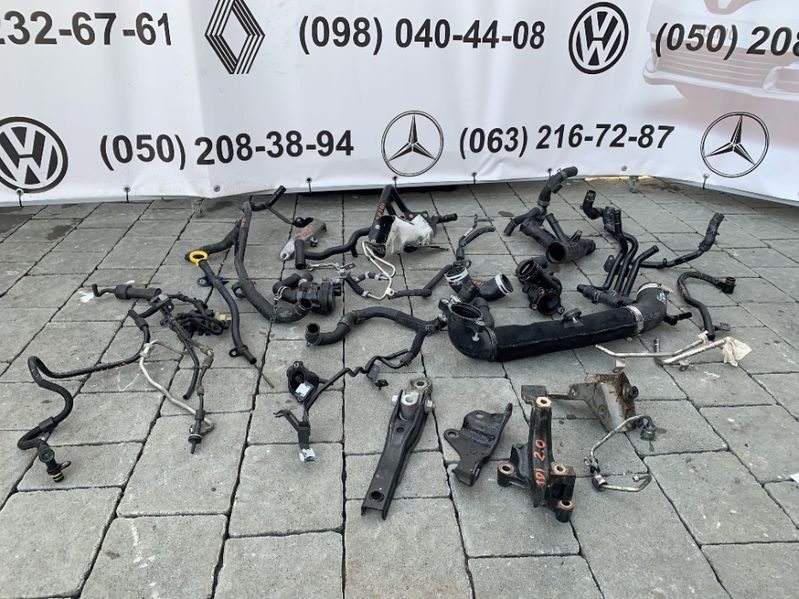 Патрубки щуп криплениє 2.0 TDI GTI GTD Golf 7 passad b7 b8 04L145762