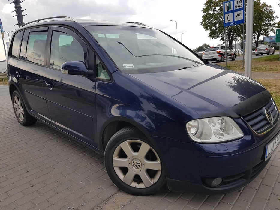 Piękny Vw Touran-1,6Benzyna-Automat-DSG-Stan-Bdb-Zamiana