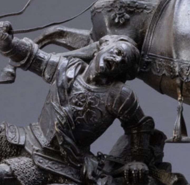 Extraordinário relogio de grandes dimensões em bronze